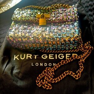 Colorful glitter Kurt Geiger handbag